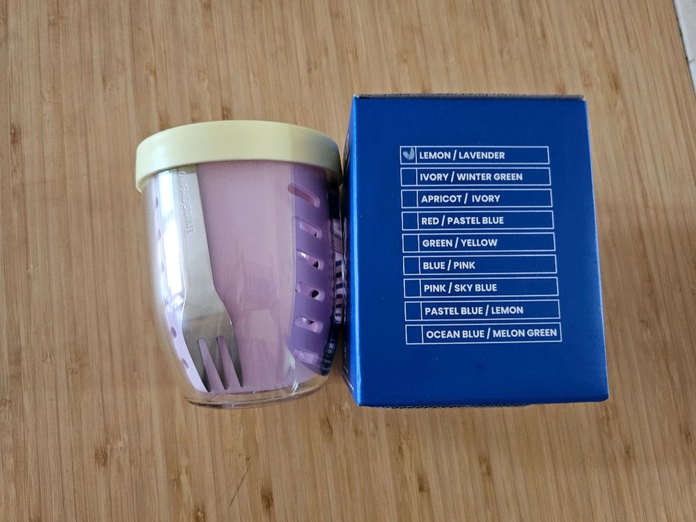 리빙크리에이터 키퍼팟 600ml (레드/파스텔블루) 이미지