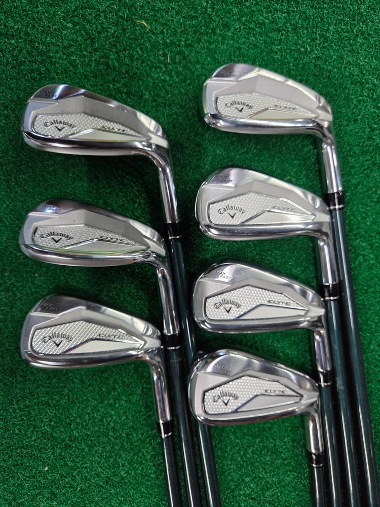 CALLAWAY 캘러웨이 ELYTE 엘리트 그라파이트 아이언 세트 이미지