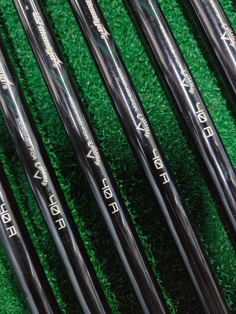 CALLAWAY 캘러웨이 ELYTE 엘리트 그라파이트 아이언 세트 이미지