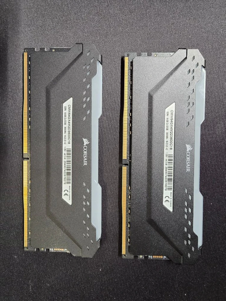 CORSAIR Vengeance RGB Pro ddr4 3600 64GB (2x32GB) 이미지