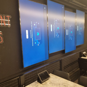 삼성전자 65인치 4K UHD 상업용 사이니지 모니터 이미지