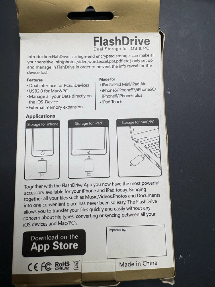 i-FlashDevice 64GB 아이폰 USB 메모리 이미지