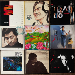 K-pop LP 레코드 컬렉션 이미지