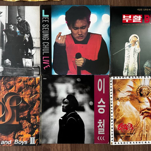 K-pop 아티스트 LP 앨범 컬렉션 이미지