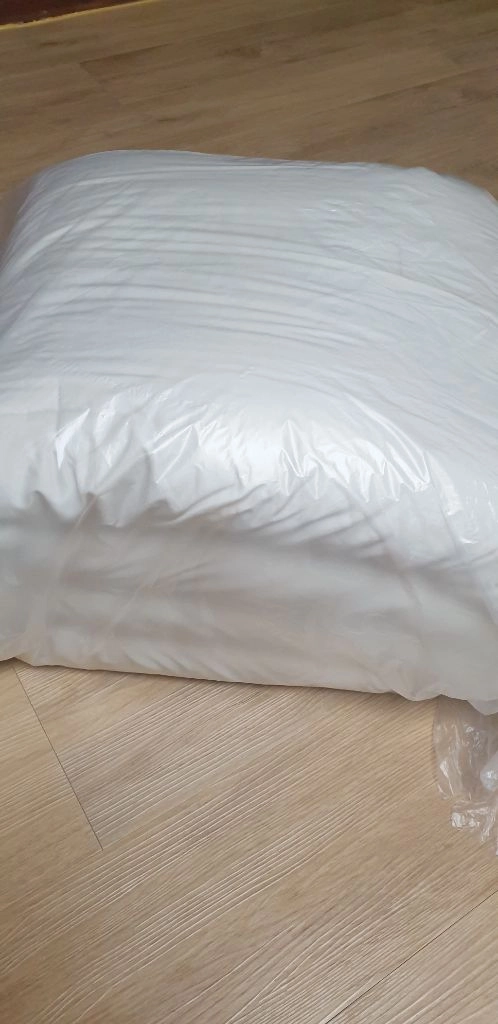 아이보리 퀸사이즈 누빔 이불 이미지