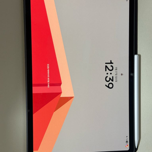갤럭시탭 s11 wifi버전 256gb 팝니다아이패드에서 갤탭 갈아타려고 샀다가,적응 못해서 다시 아이패드로 돌아가 이미지