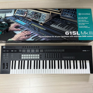 노배이션 61 에스엘 엠케이3 Novation 61sl mk3 에이블톤 라이브 이미지