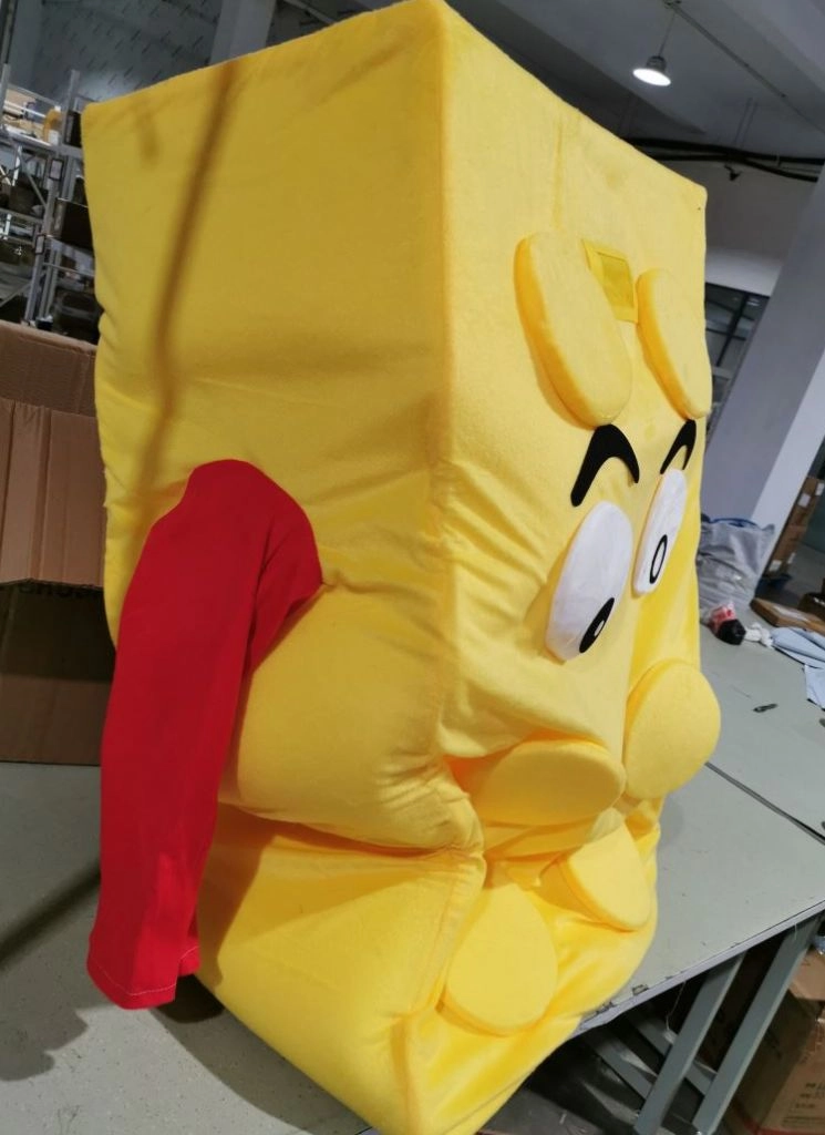 블록 캐릭터 마스코트 의상 할로윈 이벤트 행사 이미지