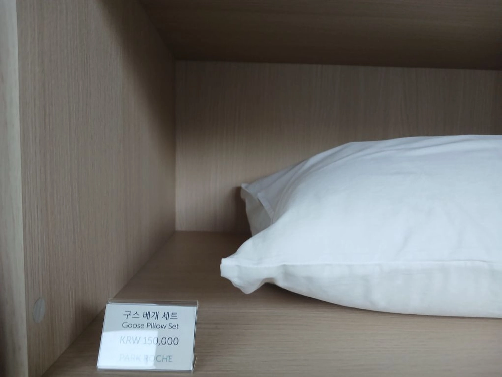 새상품 파크로쉬 고급 프리미엄 호텔 베개 (프라우덴 구스 다운) 새상품 이미지