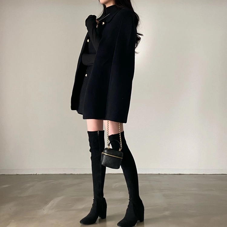 케이프자켓 코트 이미지