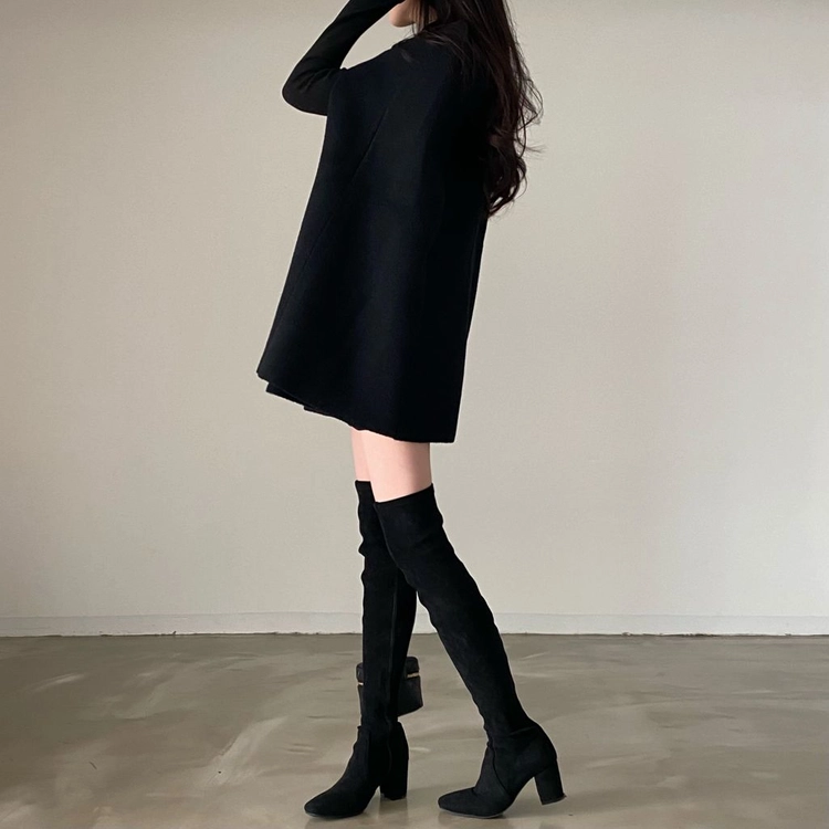 케이프자켓 코트 이미지