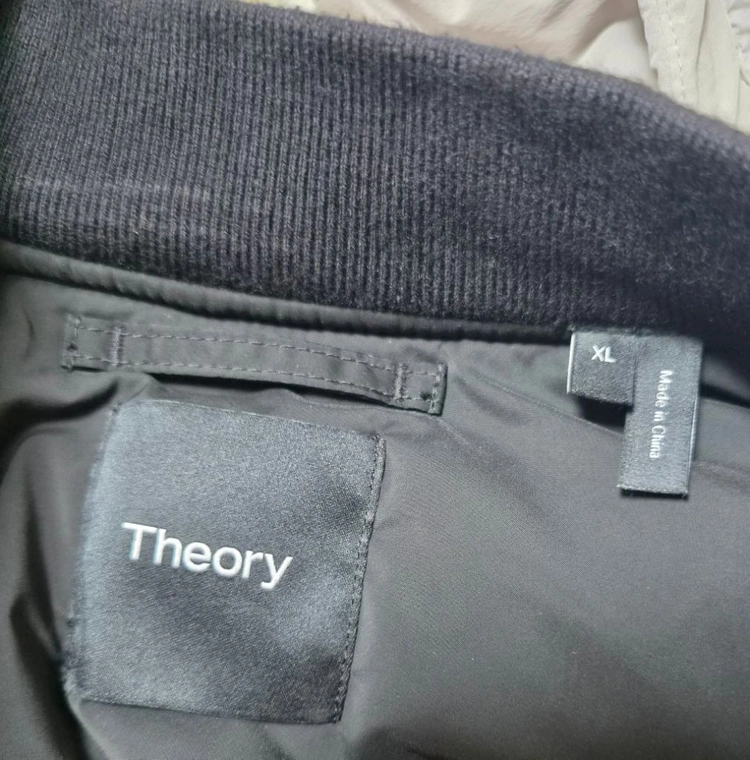 띠어리 / THEORY 패딩 봄버•블루종•MA1 점퍼/자켓 XL 다크네이비 이미지