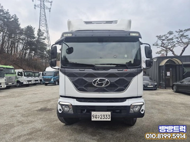 8.5톤냉동탑차 오토 컨테이너탑 써브냉동 9.2미터 후축 2020년 563,432Km 이미지