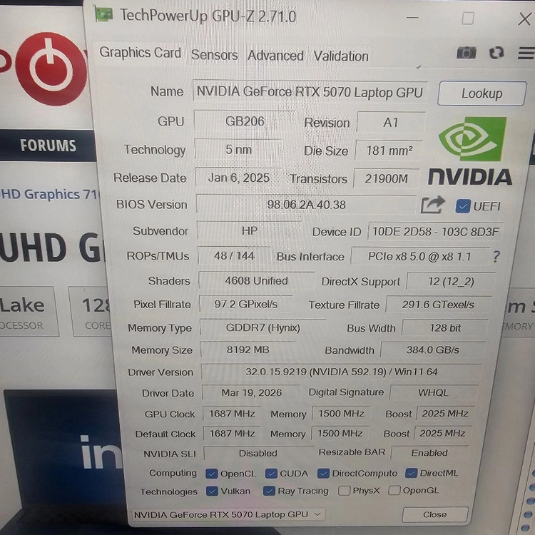 HP 오멘 16 5070 노트북 이미지
