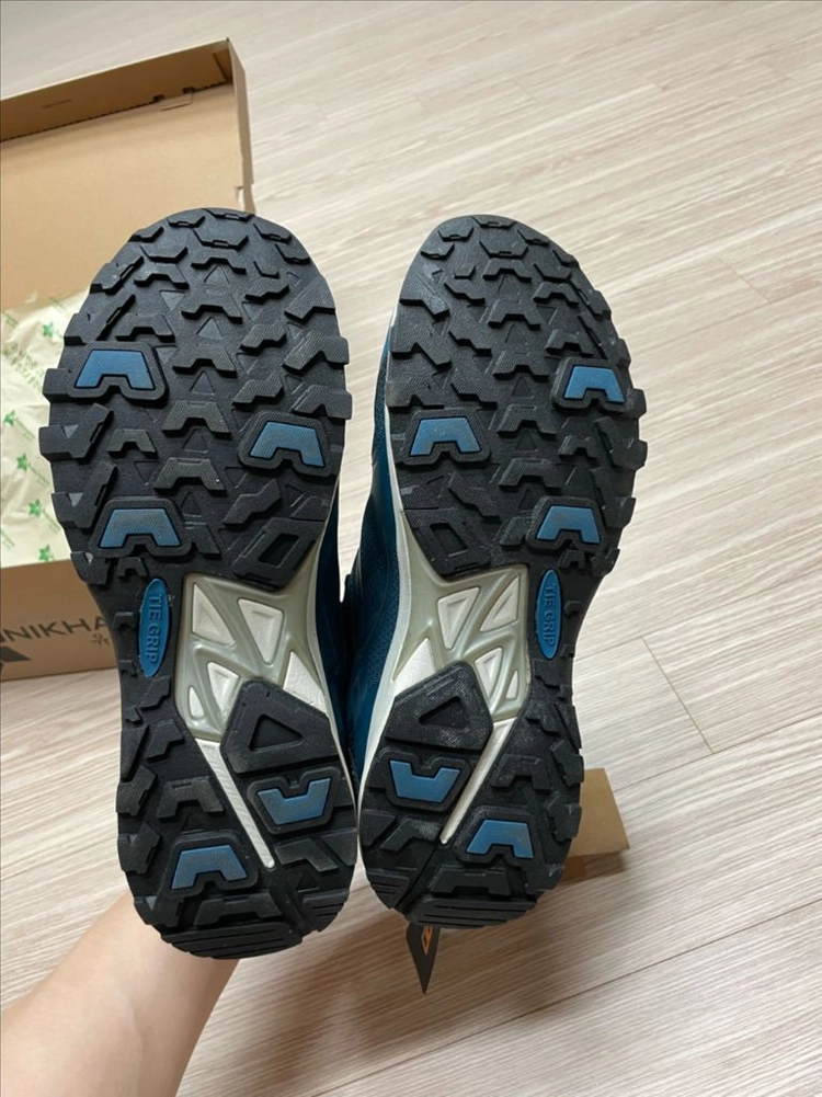 유니칸 다이얼 트레킹화 270mm(청록)(새상품) 이미지
