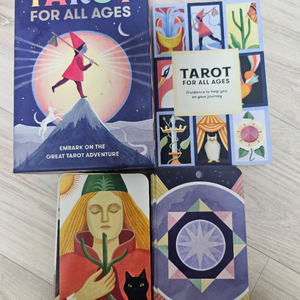 타로카드 Tarot for All Ages 타로덱 풀세트 /영문 가이드북 포함 이미지