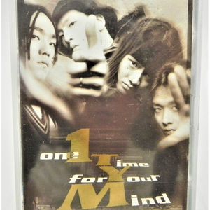 [미개봉/극희귀] 원타임(1TYM) 1집 데뷔앨범 테이프 One Time for Your Mind (1998 예당) 이미지