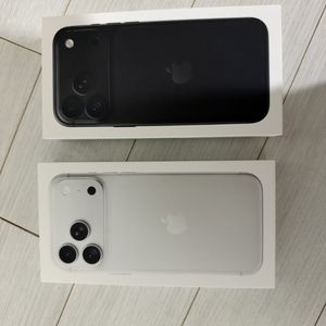 아이폰18프로 맥스 512GB블랙 실버 미개붕 이미지
