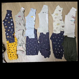 상하복 내복 150 160사이즈 6벌15000원 이미지