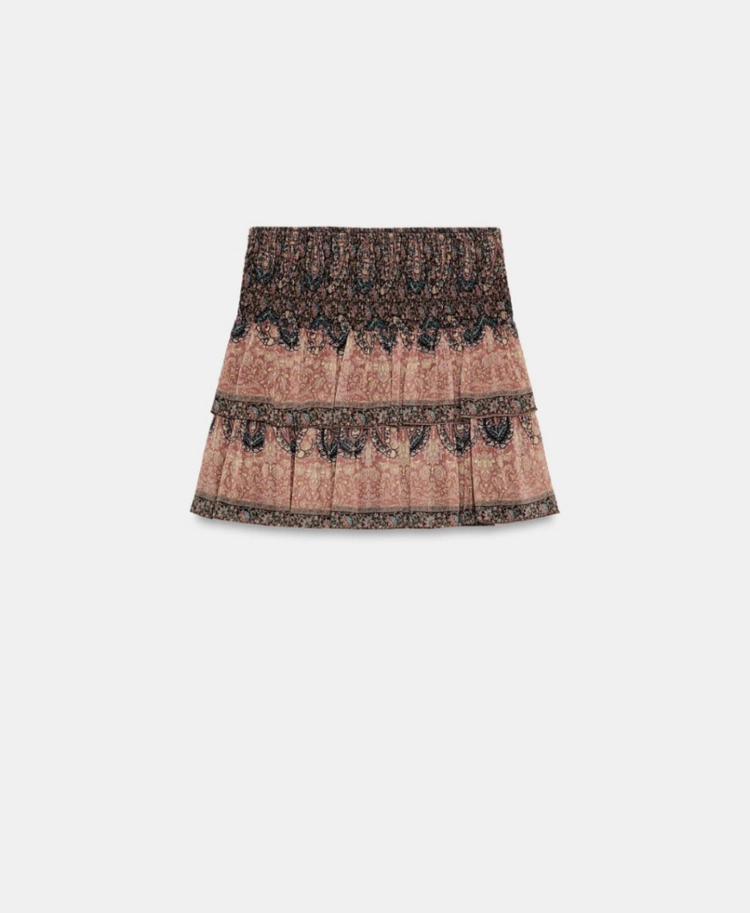 새상품 12만원짜리 zara 자라 이자벨마랑패턴 블라우스&스커트 세트 이미지