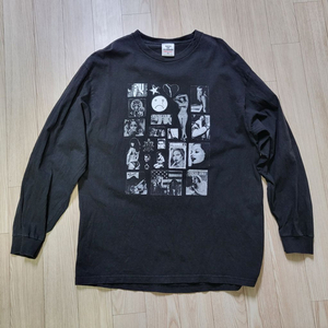 보이스 오브 썸머 롱슬리브 티셔츠 블랙 XL 이미지