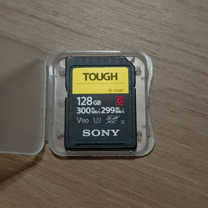 sony tough v90 128gb sf-g128t 이미지