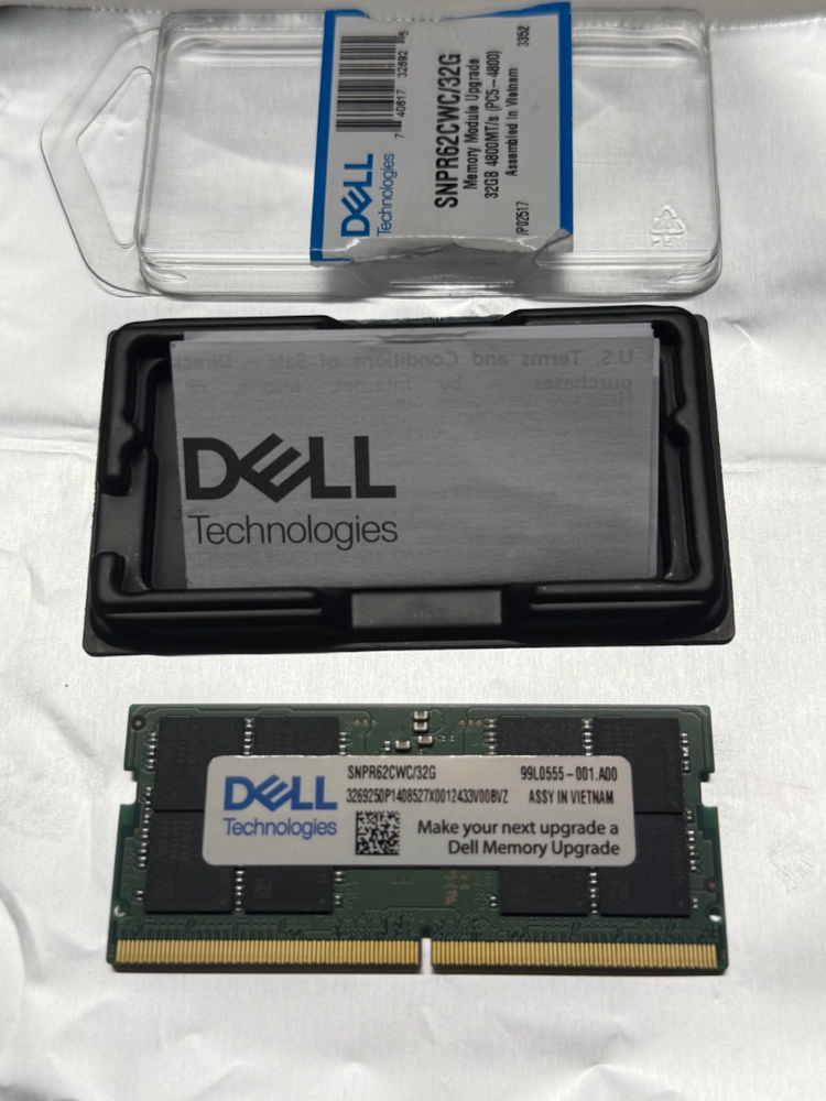 삼성 DDR5 4800 32기가 노트북램 (일주일 사용) 이미지