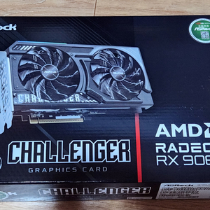 asrock 라데온 rx 9060 xt challengr oc d6 16gb 새제품 이미지