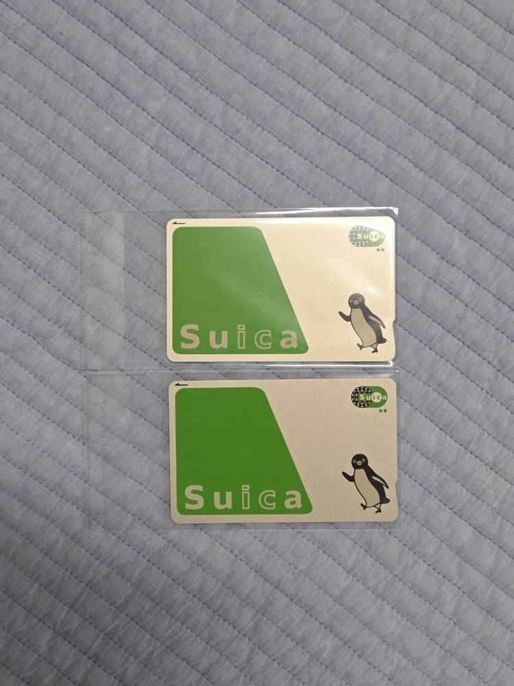 [여행 필수품] 일본 무기명 스이카 교통 카드 Suica 카드 편의점 음식점 매장 사용 가능 IC 카드 판매해요. 이미지