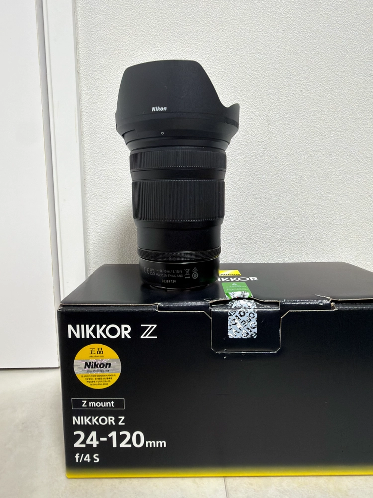 니콘z 24-120 f/4 s 렌즈 - 안심되는 중고거래