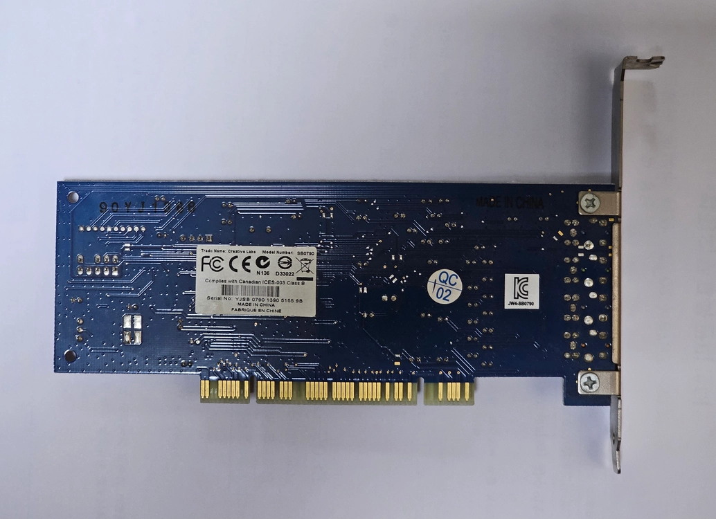 사운드블라스터 X-Fi SB0790 사운드카드 PCI 이미지