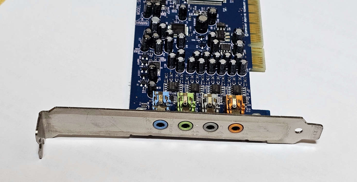 사운드블라스터 X-Fi SB0790 사운드카드 PCI 이미지