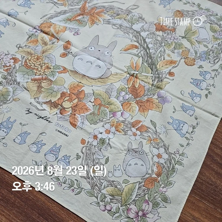 이웃집 토토로 손수건 이미지