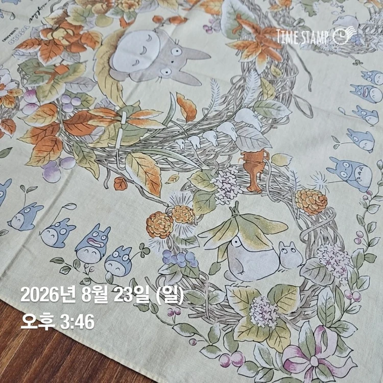 이웃집 토토로 손수건 이미지