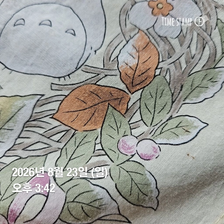 이웃집 토토로 손수건 이미지