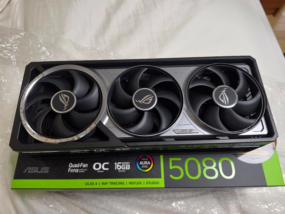 Asus RTX 5080 oc 아스트랄 그래픽카드 - 안심되는 중고거래