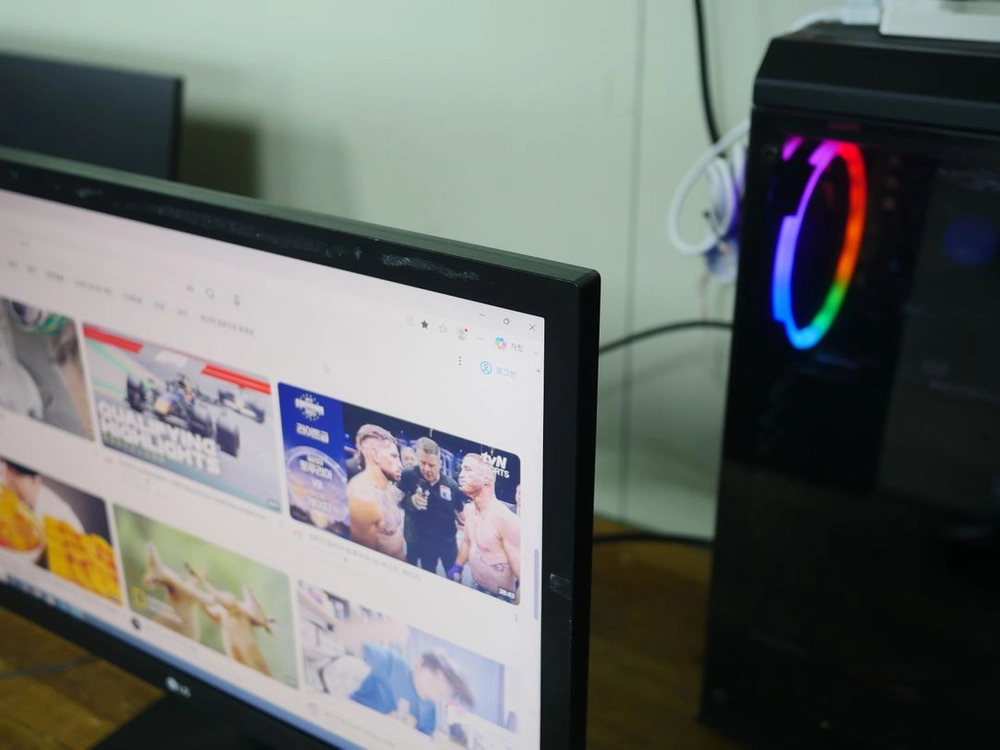 엘지 22인치 모니터 LG 22MK400H 이미지