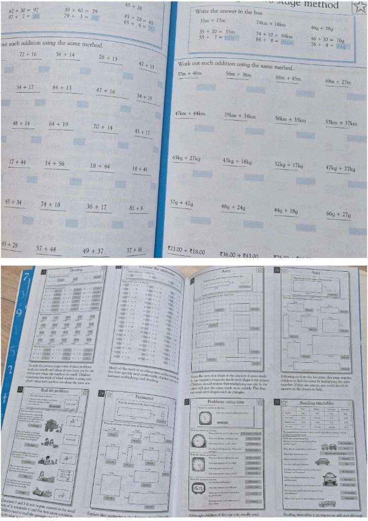 초등학생 영어 원서 영어 수학 과학 학습지 문제집 이미지