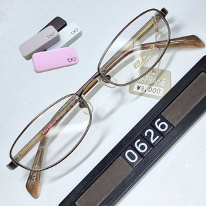 엘레쎄 ELLESE EB-6060 13 안경테 49mm 슬림 스퀘어 긱시크 일본 빈티지 데드스톡 아메카지 Y2K 이미지