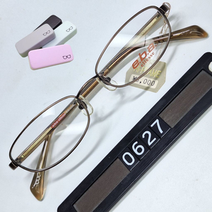 엘레쎄 ELLESE EB-6060 13 안경테 49mm 슬림 스퀘어 긱시크 일본 빈티지 데드스톡 아메카지 Y2K 이미지