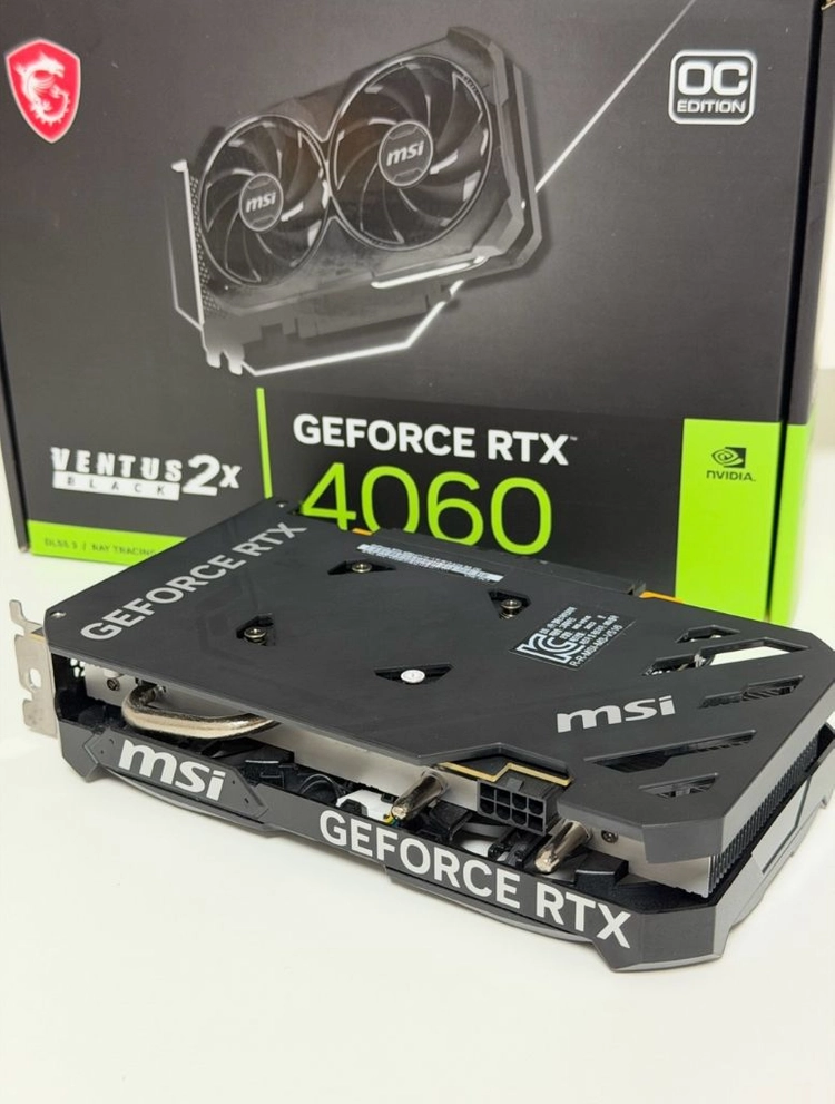 MSI RTX 4060 벤투스 2X 블랙 8GB OC 이미지