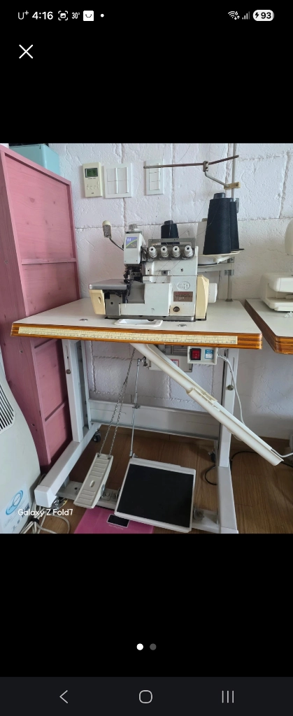 페가수스 M700 니혼 오버록 인터록 무소음 미싱 (배달 가능) 이미지