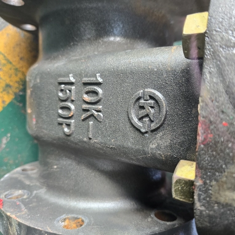 압력 밸브 제조사 모델 확인 필요 이미지