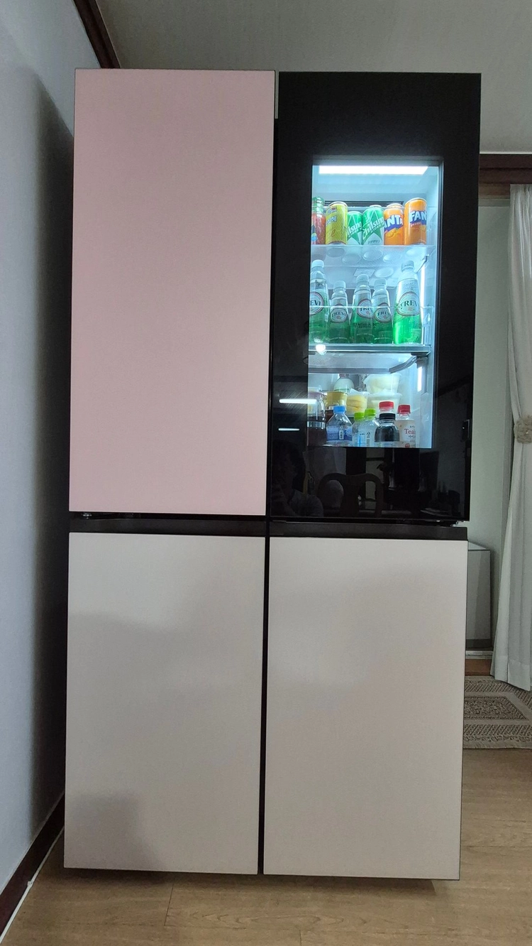 네고가능)LG 오브제컬렉션 노크온 870L 냉장고 팝니다 이미지
