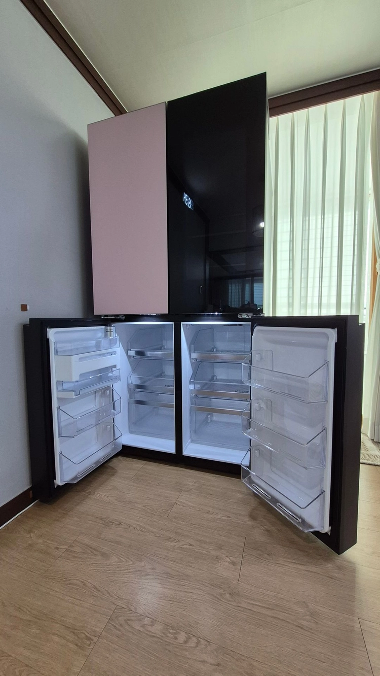 네고가능)LG 오브제컬렉션 노크온 870L 냉장고 팝니다 이미지