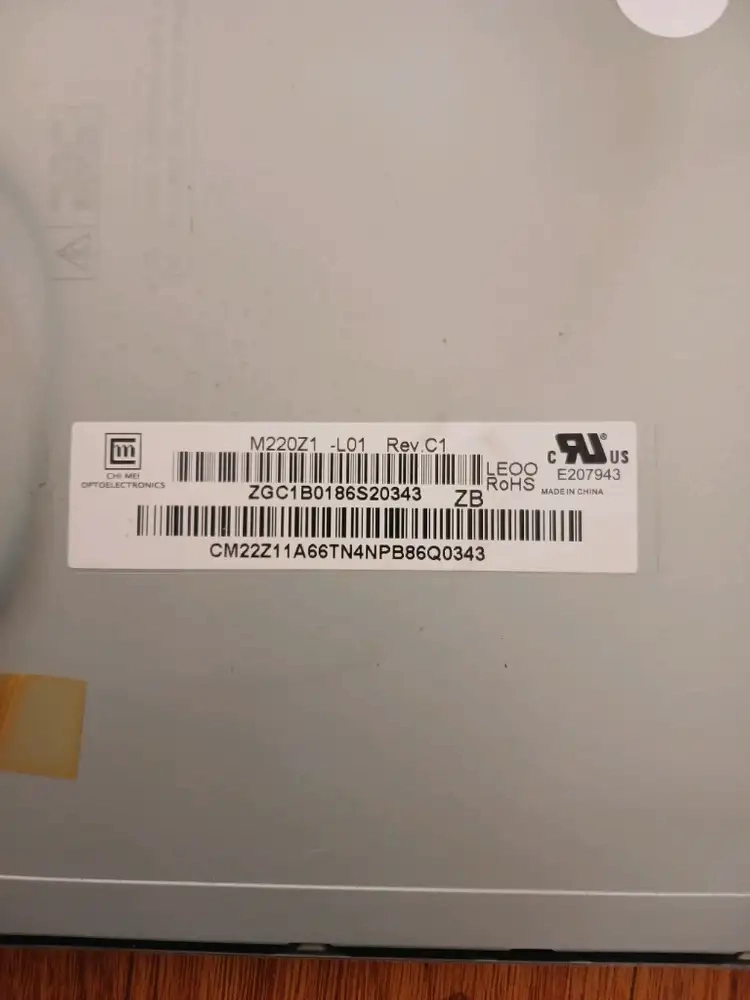 모니터 액정 m220z1 이미지