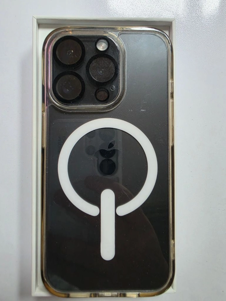 아이폰15프로 128GB 블랙티타늄 외관 A급 이미지