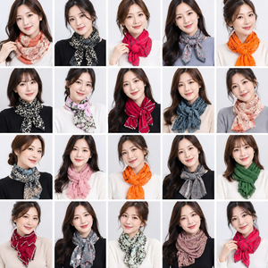 스카프 7000장 목도리 숄 이미지