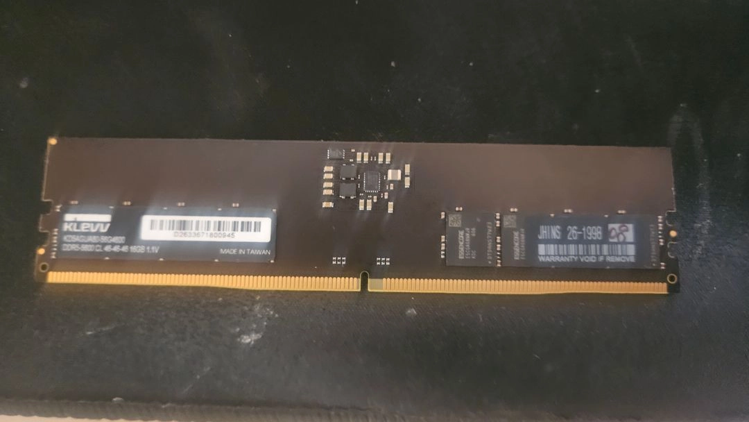 DDR5 메모리램 klevv 5600 16GB 단일 1장 급처 이미지