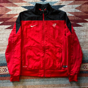나이키 고려대학교 드라이핏 배색 바람막이 자켓 [레드] M/95 이미지